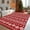 Red-02, variant on Pentantan 2'x6' Christmas Area Rugs for Hallway Kitchen, Machine Washable Rug Low Pile with Non Slip Backing, Bedroom Bathroom Entryway, Red