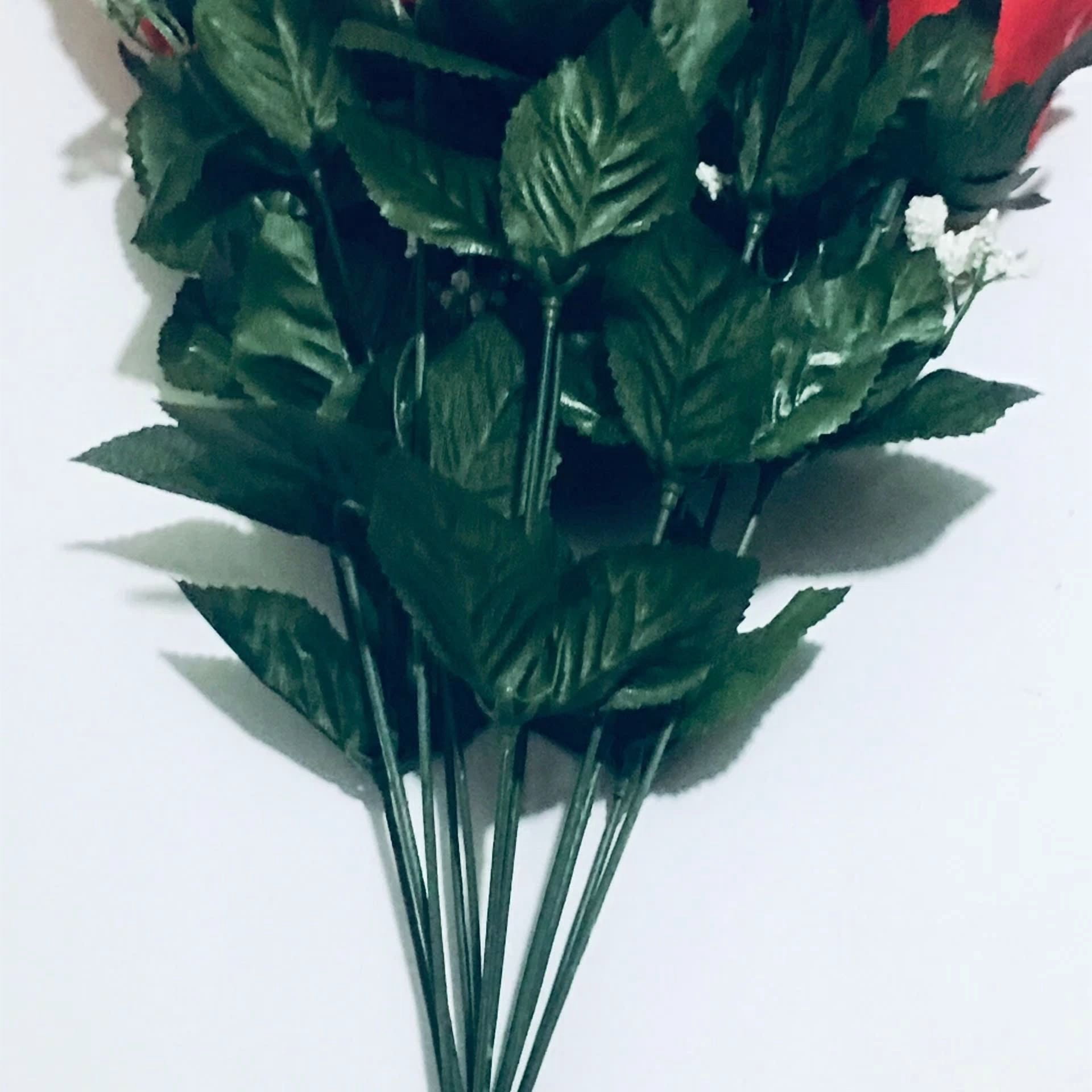 BUTTERFLY- Artificial Red Rose Flower Bouquet Wedding Party Home Decorations Gifts Bulk