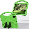 thumbnail image 1 of DWaybox Étui pour iPad Air 11‐inch (M4) 2026 Modèle A3460, Étui EVA Antichoc pour Enfants avec Poignée et Support, Conception Antichute et Protection Intégrale - Vert, 1 of 4