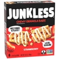 thumbnail image 3 of JUNKLESS Chewy Granola Bars, Strawberry, Less Sugar, Gluten Free, Non-GMO, Dairy Free, 1.1 oz, 6 Count, 3 of 9