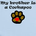 thumbnail image 2 of CafePress - My Brother Is A Cockapoo Body Suit - Baby Light Bodysuit, Size Newborn - 24 Months, 2 of 4