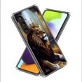 thumbnail image 1 of For Samsung Galaxy S25 Case Pattern Printing TPU Phone Back Cover - Blue Lion, 1 of 3
