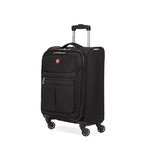 Equipaje de mano SwissGear 4010 Softside de 18 pulgadas, negro
