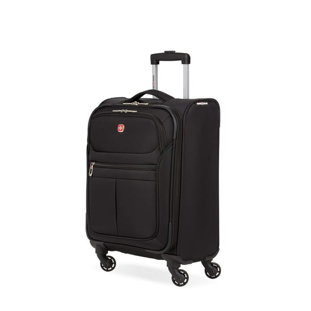 Equipaje de mano SwissGear 4010 Softside de 18 pulgadas, negro