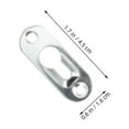 thumbnail image 2 of FUTUREORYY 1Jgo Colgador Para Cuadros En Metal Plata Con Fijación Invisible Para De Pared, 2 of 8