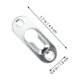 thumbnail image 2 of FUTUREORYY 1Jgo Colgador Para Cuadros En Metal Plata Con Fijación Invisible Para De Pared, 2 of 8