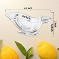 thumbnail image 4 of Exprimidor de limón y lima (2 unidades), manual, con forma de pájaro Happon, ideal para la cocina., 4 of 7