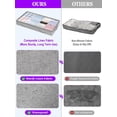 thumbnail image 4 of Under Bed Storage, Below 4 Inches High Underbed Storage Containers Low Profile, no structure, Foldable Shallow Storage Bags Bins Organizer Clothes with Clear Lid & Zipper, 2-Pack, 20x40x4in, 4 of 7