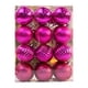 thumbnail image 5 of Wmhnj Set de 24 adornos navideños de plstico irrompible: bolas brillantes de 5 cm para decorar el rbol, ventanas, fiestas y bodas., 5 of 8
