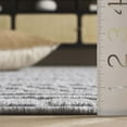 thumbnail image 6 of SAFAVIEH Milos Salvador Geometric Indoor/Outdoor Area Rug, Grey, 6'7" x 6'7" Round, 6 of 9