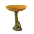 thumbnail image 2 of Estatua de baño de pájaros para jardín y césped al aire libre, fuentes Retro, artesanías, comedero para pájaros, para pájaros rana Zulema estatua de baño de pájaro, 2 of 8