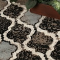 thumbnail image 6 of Superior Viking Trellis Indoor Large Area Rug, 2' x 3', Chocolate, 6 of 7