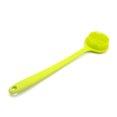 thumbnail image 1 of 1 cepillo de silicona para el cuerpo del baño para la ducha con mango largo (verde), 1 of 5