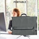 thumbnail image 5 of Monitor Carrying Case Protective Monitor Bag Computer Monitor Bag with Pockets Black, 5 of 5