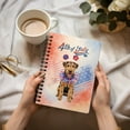 thumbnail image 3 of 4th of July Airedale Terrier Celebrates Independence Day Spiral Bound Journal Dale Waterside Dog Lover 5x7in Spiral Notebook - 12010, 3 of 5