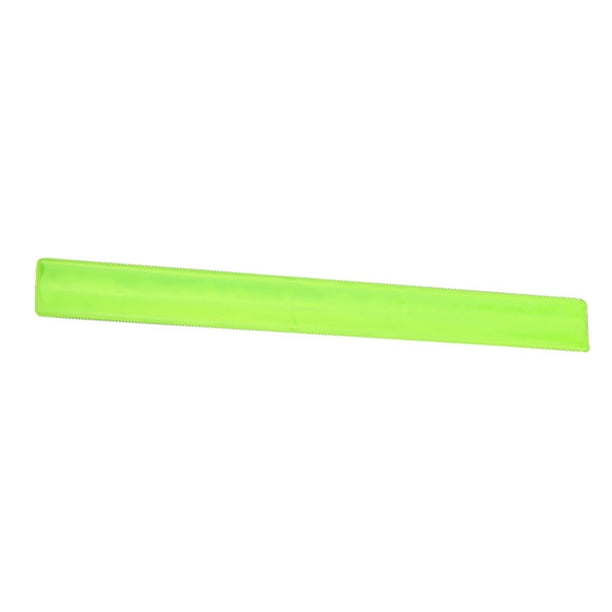 Pulsera reflectante autoenrollable para adultos y niños, pulsera para correr y andar en bicicleta de noche