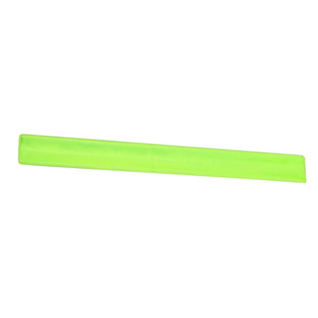 Pulsera reflectante autoenrollable para adultos y niños, pulsera para correr y andar en bicicleta de noche.