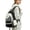 Black, variant on Backpack For School Two Tone Large Capacity Versatile Casual Daypack For Students Travel Work Daily Campus Use