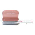thumbnail image 1 of KW-trio 99H3 Portable 3-Hole Punch Handheld Metal Hole Punch 5-Sheet Capacity 6mm Hole Size Paper Punch for A5, B5, A6, A7 Notebooks, Scrapbooks, and Diaries, 1 of 8