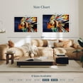 thumbnail image 4 of Elephant Stock Abstract Star Profile Wall Art - People Canvas Canvas - 39" x 26", 4 of 8
