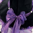 thumbnail image 4 of OOOUM Women's Halloween Witch Hat Gothic Pointed Wide Brim Party Hat with Ribbon Bow and Star Charm for Adults, 4 of 7