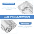 thumbnail image 3 of NIAIZEK Silver Rectangular Heavy Duty Aluminum Foil Pans 25PCS for Food Storage Cooking Baking, 3 of 6