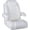White, variant on NORTHCAPTAIN Premium Reclining Pontoon Captain's Chair Boat Bucket Seat with Armrest,Ivory/Beige