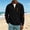 U6-Black, variant on Corduroy 1/4 Zip Sweatshirt for Men Stand Collar Long Sleeves Pullovers with Elbow Patches Chest Zipper Pocket Sweatshirts Vintage Fall Winter Casual Loose Fit Tee Tops,Light Green 2XL