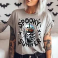 thumbnail image 5 of Comfort Colors 1717 Spooky Summer Skeleton Drink Graphic T-Shirt 100% Cotton - Gift for Halloween, 5 of 5