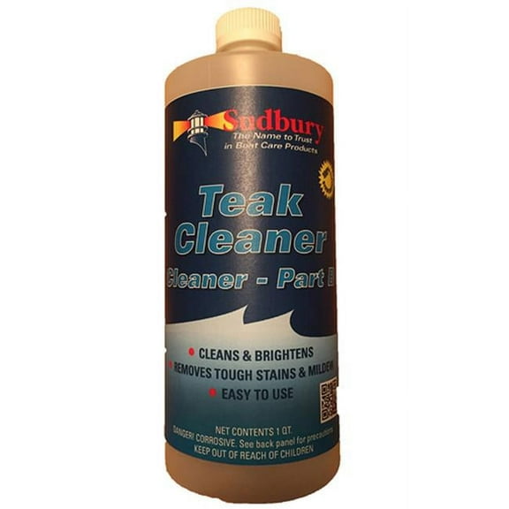 Sudbury Boat Care Products 3004.7585 1 qt. 862Q Teak Cleaner - Part B