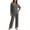 A-Dark Gray, variant on MaFYtyTPR Women's 2 Piece Sleepwear Set Long Sleeve Crewneck Top and Elastic Waist Lounge Pants Soft Loungewear for Fall Winter Daily A-Pink XXL