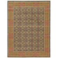 thumbnail image 1 of Unique Loom Palais Tapis Géométrique Traditionnel 9' x 12' Rectangle Bleu Marine/tan, 1 of 1