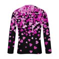 thumbnail image 5 of Blusas y camisas de manga larga con cuello redondo para hombre. Camiseta deportiva estampada para San Valentín. Camiseta de manga larga con cuello redondo. Blusas de licra para hombre., 5 of 5