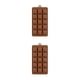 thumbnail image 2 of Yuarrent Molde de Chocolate, caja de regalo de Navidad, molde de silicona para dulces, herramienta de panadería de 15 cavidades, accesorios de PC 1 2piezas, 2 of 6