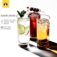 thumbnail image 3 of Collins Glasses/Highball Glasses - Set of 6 - 12oz/15oz, 3 of 11