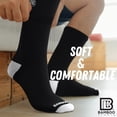 thumbnail image 3 of Calcetines Bamboo Sports Premium Crew Work que absorben la humedad, 3 of 9