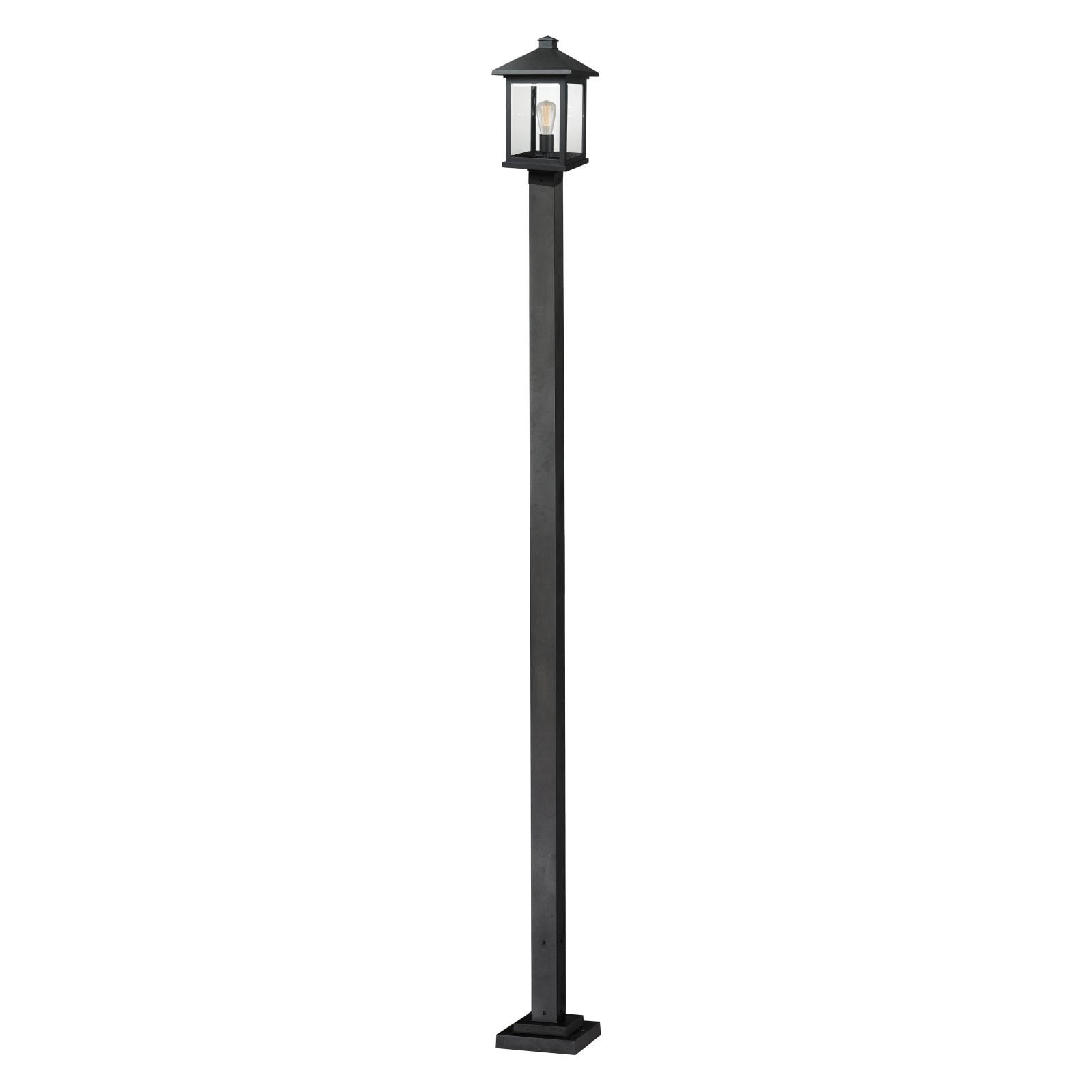Z-Lite Portland 1 Light Outdoor Post Light in Oil Rubbed Bronze
