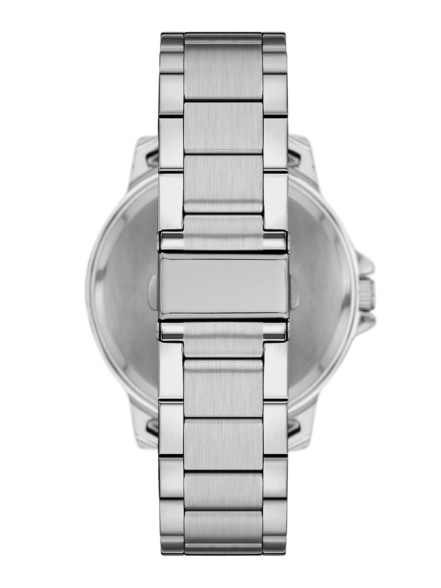 Folio Adult Men's Stainless Steel Silver 45mm 2pc Wristwatch Watch Set