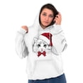 thumbnail image 4 of Cute Santa Kitty Merry Christmas Hoodie Sweatshirt Women Men Brisco Brands X, 4 of 6