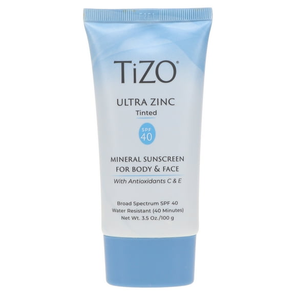TIZO Age Defying Fusion Tinted Ultra Zinc Body & Face Sunscreen SPF 40 3.5 oz