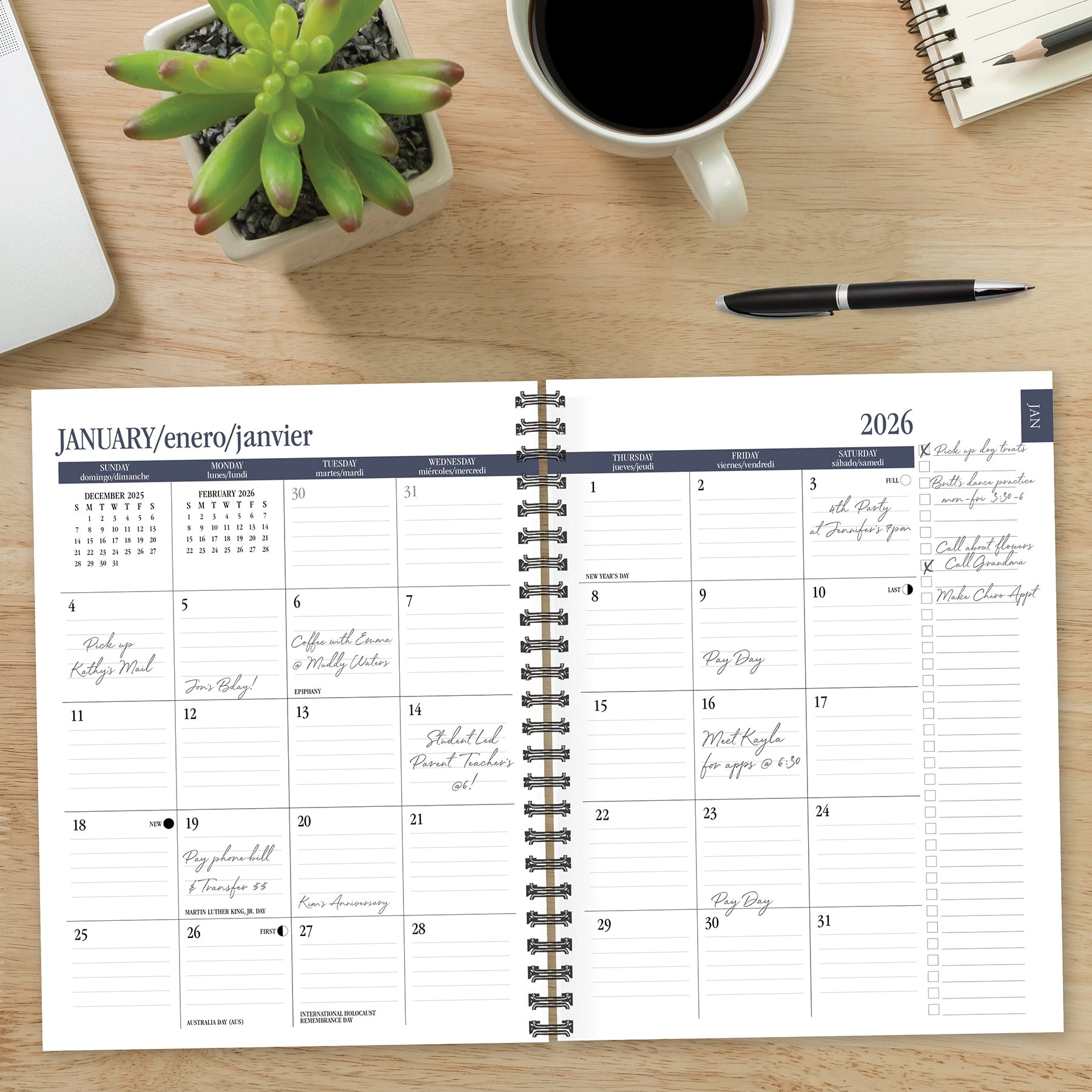 It's Me 2026 6.5" x 8.5" Weekly Monthly Softcover Planner