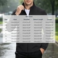 thumbnail image 6 of Fmbrln Men's Zip Up Softshell Jacket Stand Collar Casual Outerwear Long Sleeve Solid Color Coat with Pockets, 6 of 6