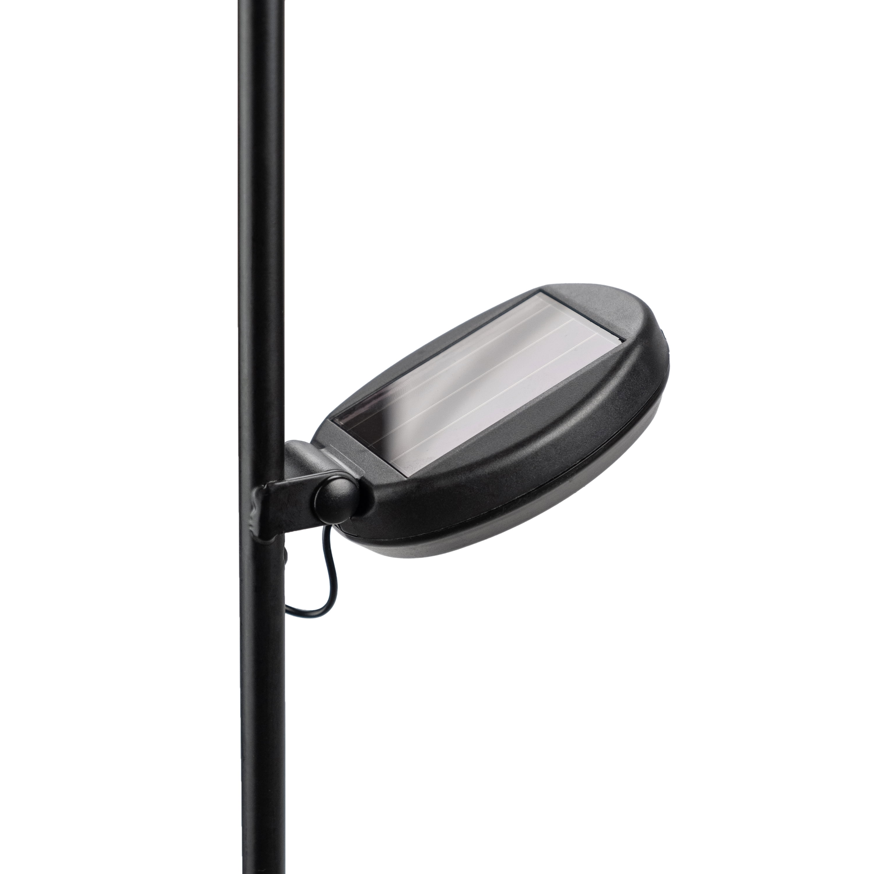 Better Homes & Gardens Solar LED Red and Black Stripe Bird Glass Stake Light Outdoor Décor, 7.3"W x 2.4"D x 25.4"H, 1.34 lb weight