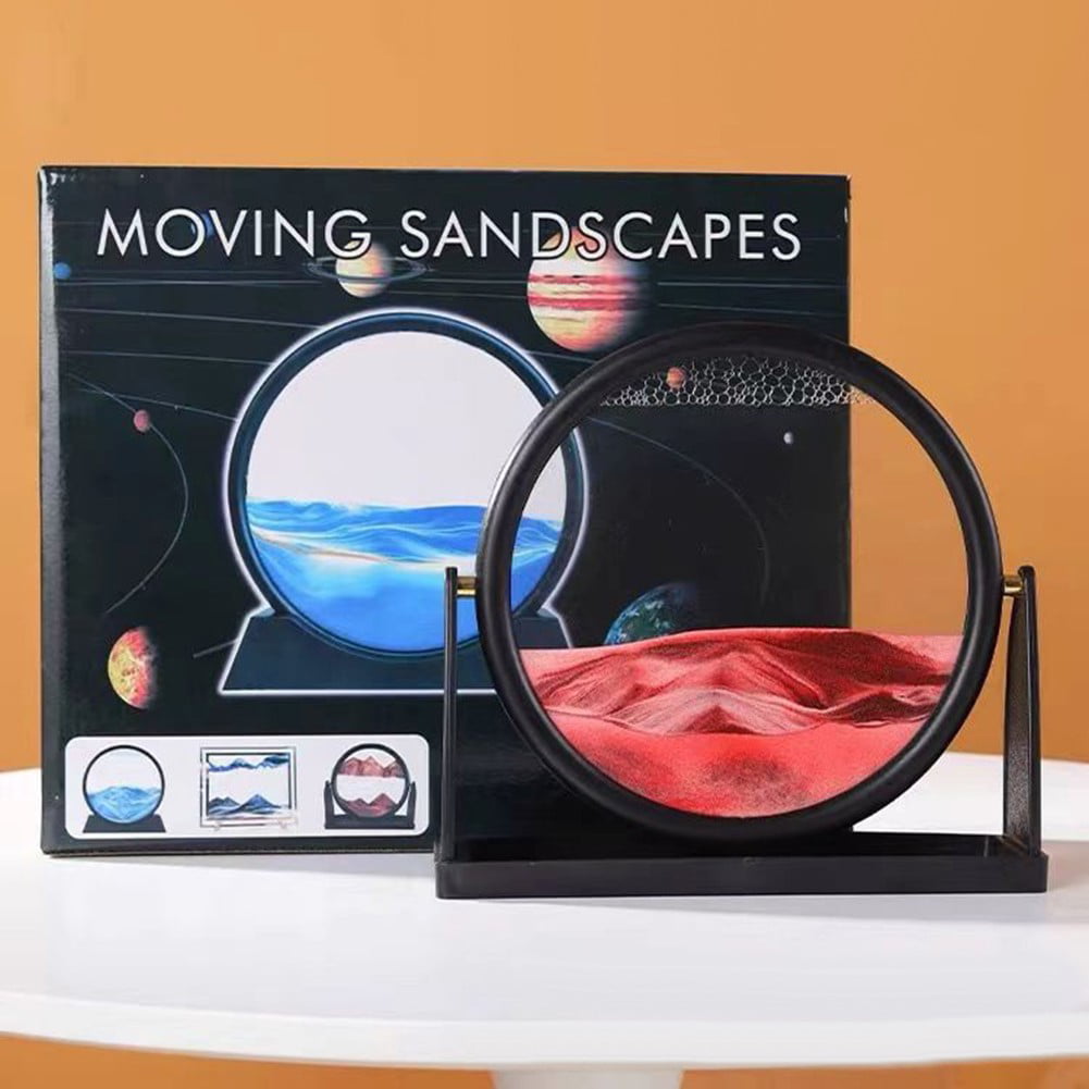 Berbeem Moving Sand Art Pictures, Sandscapes in Motion 3D Sand Art