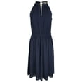 thumbnail image 4 of Michael Kors Women's Hayden Chain-Neck A-Line Dress-TN-10, 4 of 5