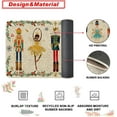 thumbnail image 5 of Christmas Nutcracker Rugs Set,Winter Xmas Kitchen Mats for Floor,Kitchen Decor,Holiday Decorations for Home,17x30 inch Door Mat+17x47 inch Runner Rug, 5 of 6