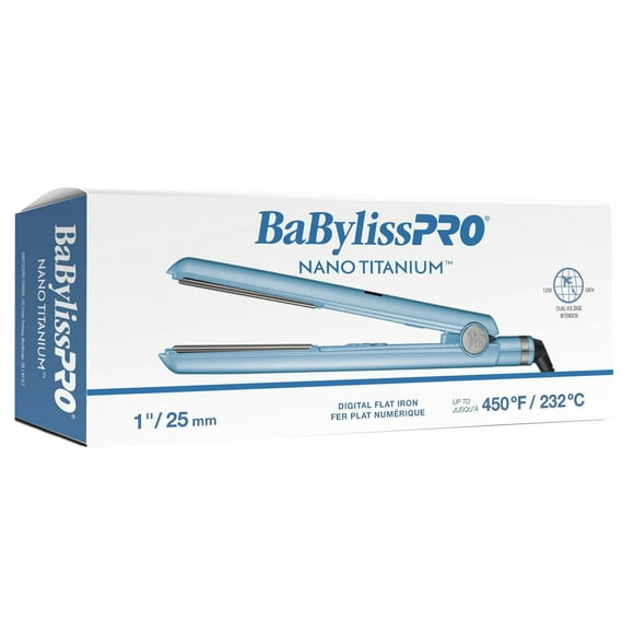 Nano-Titanium 1" I-Style Flat Iron
