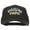 Black, variant on Fishing Papa Embroidered Solid Cotton Pro Style Cap - Black OSFM
