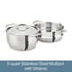 thumbnail image 2 of Vaporizador All-Clad E414S564 de acero inoxidable de 5 cuartos, 2 of 8
