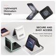 thumbnail image 5 of For Galaxy Z Flip 5 5G Phone Case VRS [Terra Guard Modern] w/ Hinge Protection-BLACK, 5 of 8